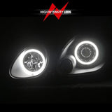 ANZO 1998-2005 Lexus Gs300 Projector Headlights w/ Halo Black ANZO Headlights  AXOPROS