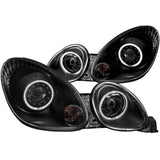 ANZO 1998-2005 Lexus Gs300 Projector Headlights w/ Halo Black ANZO Headlights  AXOPROS