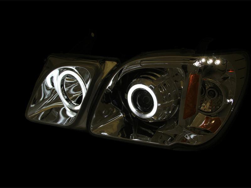 ANZO 1998-2007 Lexus Lx470 Projector Headlights w/ Halo Black (CCFL) ANZO Headlights  AXOPROS