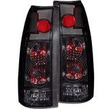 ANZO 1999-2000 Cadillac Escalade Taillights Dark Smoke G2 ANZO Tail Lights  AXOPROS