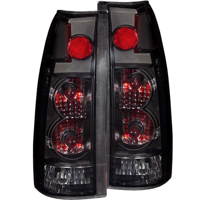 ANZO 1999-2000 Cadillac Escalade Taillights Dark Smoke G2 ANZO Tail Lights  AXOPROS