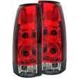 ANZO 1999-2000 Cadillac Escalade Taillights Red/Smoke G2 ANZO Tail Lights  AXOPROS