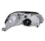 ANZO 1999-2000 Honda Civic Crystal Headlights Gun-Metal Gray ANZO Headlights  AXOPROS