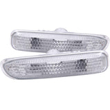 ANZO 1999-2001 BMW 3 Series Side Marker Lights Clear ANZO Lights Corner  AXOPROS