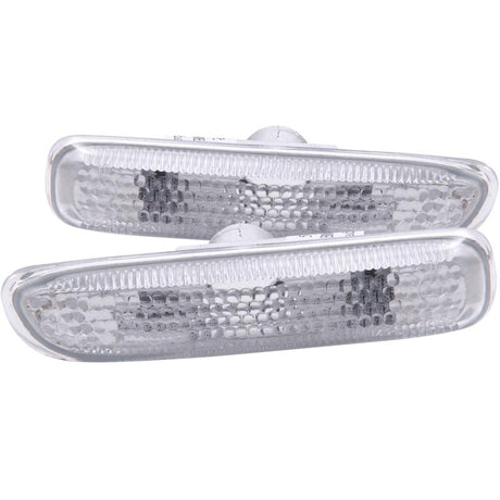 ANZO 1999-2001 BMW 3 Series Side Marker Lights Clear ANZO Lights Corner  AXOPROS