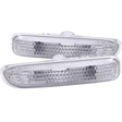ANZO 1999-2001 BMW 3 Series Side Marker Lights Clear ANZO Lights Corner  AXOPROS