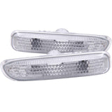 ANZO 1999-2001 BMW 3 Series Side Marker Lights Clear ANZO Lights Corner  AXOPROS