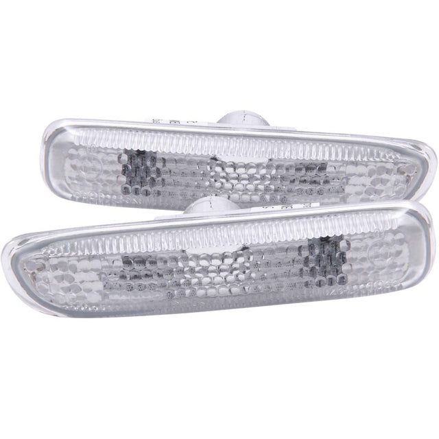 ANZO 1999-2001 BMW 3 Series Side Marker Lights Clear ANZO Lights Corner  AXOPROS