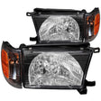 ANZO 1999-2002 Toyota 4Runner Crystal Headlights Black ANZO Headlights  AXOPROS