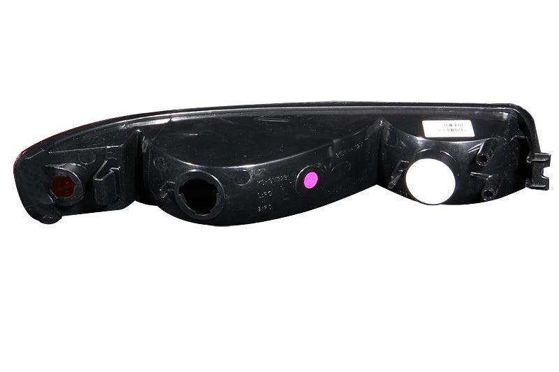 ANZO 1999-2006 Gmc Sierra 1500 Euro Parking Lights Black w/ Amber Reflector ANZO Lights Corner  AXOPROS