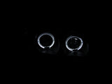 ANZO 2000-2004 Infiniti I30 Projector Headlights w/ Halo Black ANZO Headlights  AXOPROS