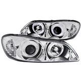 ANZO 2000-2004 Infiniti I30 Projector Headlights w/ Halo Chrome ANZO Headlights  AXOPROS