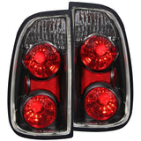 ANZO 2000-2006 Toyota Tundra Taillights Black (Regular &amp; Access Cab Models Only) ANZO Tail Lights  AXOPROS