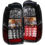 ANZO 2001-2002 Toyota 4 Runner LED Taillights Black ANZO Tail Lights  AXOPROS