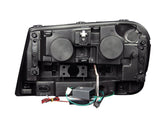 ANZO 2002-2009 Chevrolet Trailblazer Projector Headlights w/ Halo Black ANZO Headlights  AXOPROS