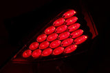ANZO 2003-2005 Nissan 350Z LED Taillights Red ANZO Tail Lights  AXOPROS