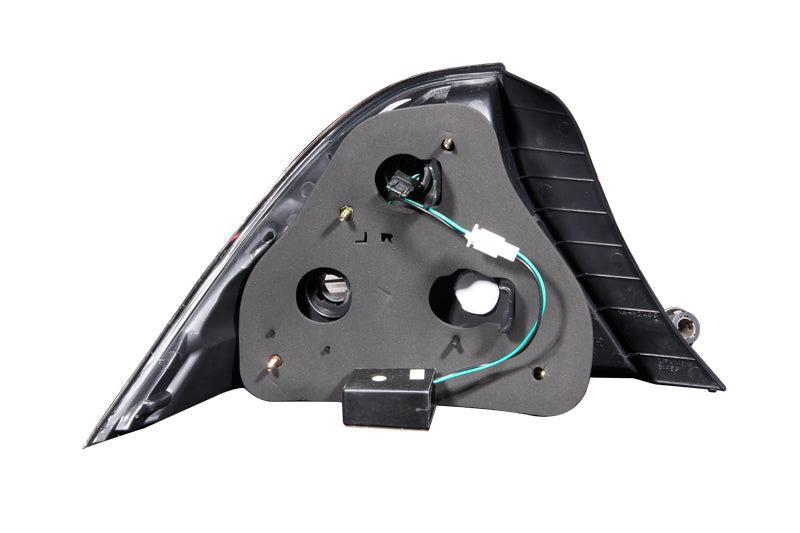 ANZO 2004-2005 Honda Civic LED Taillights Black ANZO Tail Lights  AXOPROS