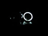 ANZO 2004-2008 Mazda 3 Projector Headlights w/ Halo Black (CCFL) ANZO Headlights  AXOPROS