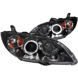 ANZO 2004-2008 Mazda 3 Projector Headlights w/ Halo Black (CCFL) ANZO Headlights  AXOPROS