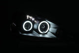 ANZO 2005-2006 Acura Rsx Projector Headlights w/ Halo Black ANZO Headlights  AXOPROS
