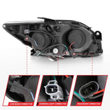 ANZO 2005-2010 Scion Tc Projector Headlights w/ Halo Black (CCFL) ANZO Headlights  AXOPROS