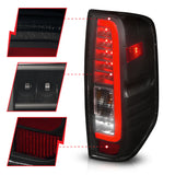 ANZO 2005-2021 Nissan Frontier LED Taillights Black Housing/Smoke Lens ANZO Tail Lights  AXOPROS