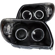 ANZO 2006-2009 Toyota 4Runner Projector Headlights w/ Halo Black ANZO Headlights  AXOPROS