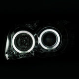 ANZO 2006-2009 Toyota 4Runner Projector Headlights w/ Halo Chrome ANZO Headlights  AXOPROS