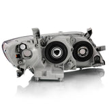 ANZO 2007-2009 Toyota Camry Projector Headlight Chrome Amber (OE Replacement) ANZO Headlights  AXOPROS