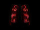ANZO 2007-2011 Cadillac Escalade LED Taillights Chrome ANZO Tail Lights  AXOPROS