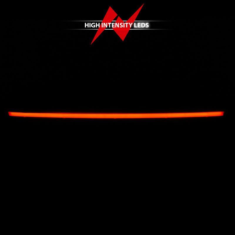 ANZO 2007-2014 Chevrolet Suburban 1500 LED 3rd Brake Light Black Housing Smoke Lens w/ Spoiler 1pc ANZO Lights Corner  AXOPROS