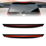 ANZO 2007-2014 Chevrolet Suburban 1500 LED 3rd Brake Light Black Housing Smoke Lens w/ Spoiler 1pc ANZO Lights Corner  AXOPROS