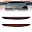 ANZO 2007-2014 Chevrolet Suburban 1500 LED 3rd Brake Light Black Housing Smoke Lens w/ Spoiler 1pc ANZO Lights Corner  AXOPROS