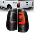 ANZO 2008-2016 Ford  F-250  LED Tail w/ Lights Bar Black Housing Smoke Lens ANZO Headlights  AXOPROS