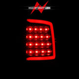 ANZO 2009-2018 Dodge Ram 1500 LED Taillight Plank Style Black w/Smoke Lens ANZO Tail Lights  AXOPROS