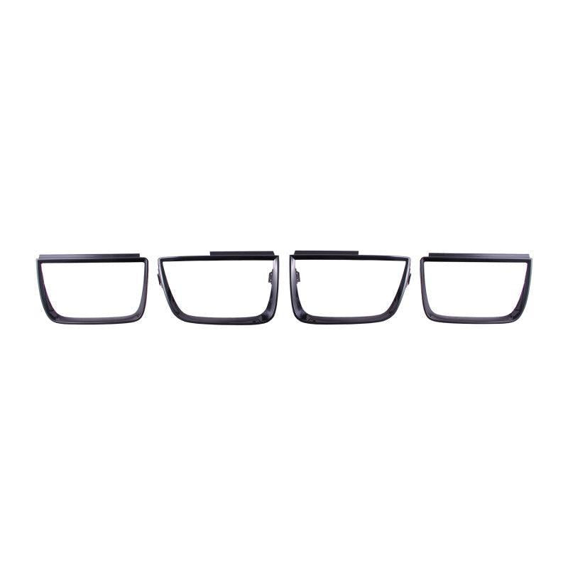 ANZO 2010-2013 Chevrolet Camaro Taillight Bezels - 4pc Gloss Black ANZO Tail Lights  AXOPROS