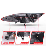 ANZO 2015-2016 Toyota Camry LED Taillights Smoke ANZO Tail Lights  AXOPROS