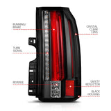 ANZO 2015-2017 GMC Yukon/Yukon XL LED Taillights Black ANZO Tail Lights  AXOPROS