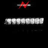 ANZO 2018-2021 Jeep Wrangler LED Side Markers Chrome Housing Smoke Lens w/ Seq. Signal Sport Bulb ANZO Lights Corner  AXOPROS