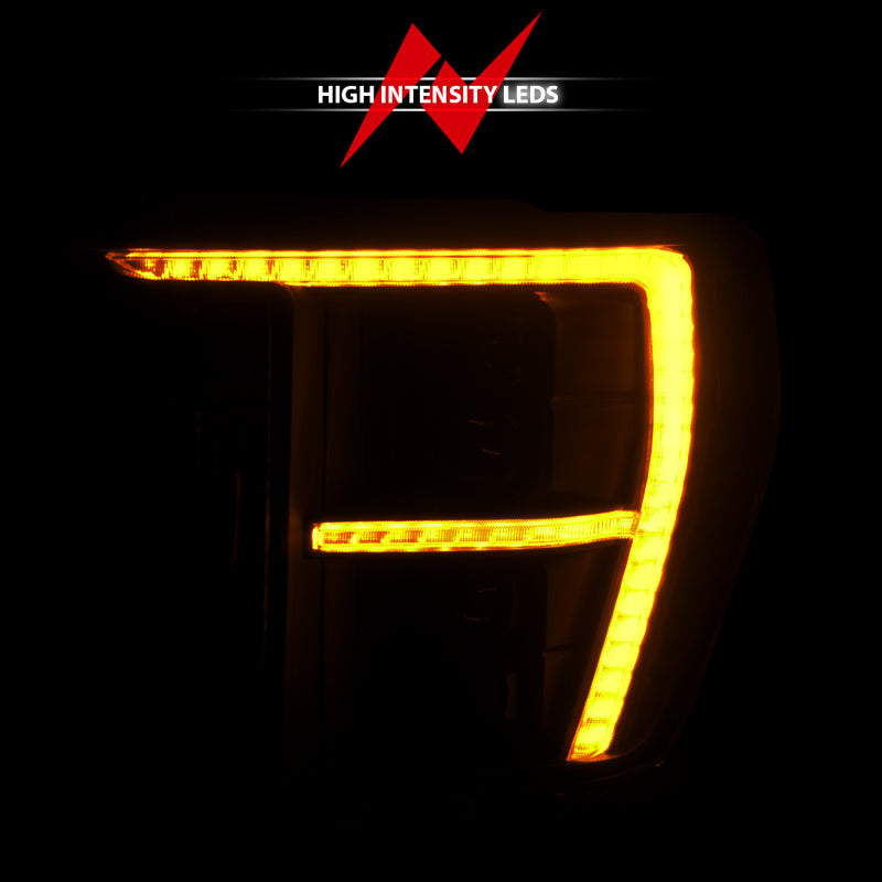 ANZO 21-23 Ford F-150 (w/Factory Halogen) Z-Series Full LED Proj Headlights - Driver Side ONLY ANZO Headlights  AXOPROS
