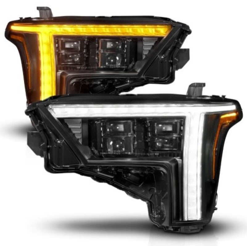 ANZO 22-24 Toyota Tundra (w/Factory LED Refl.) Z-Series Full LED Proj Headlights - Driver Side ONLY ANZO Headlights  AXOPROS