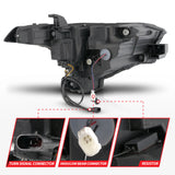 ANZO 22-24 Toyota Tundra (w/Factory LED Refl.) Z-Series Full LED Proj Headlights - Driver Side ONLY ANZO Headlights  AXOPROS