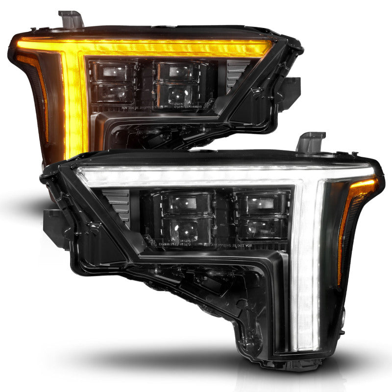 ANZO 22-24 Toyota Tundra (w/Factory LED Refl.) Z-Series Full LED Proj Headlights - Pass. Side ONLY ANZO Headlights  AXOPROS