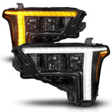 ANZO 22-24 Toyota Tundra (w/Factory LED Refl.) Z-Series Full LED Proj Headlights - Pass. Side ONLY ANZO Headlights  AXOPROS
