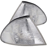ANZO Corner Lights 1999-2001 BMW 3 Series E46 Euro Corner Lights Chrome ANZO Lights Corner  AXOPROS