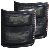 ANZO LED Mirror Lights 2008-2015 Ford F-250 LED Mirror Lights Smoke w/ Amber LED ANZO Lights Corner  AXOPROS