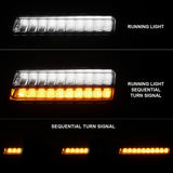 ANZO Wrangler 18-21/Gladiator 20+ LED Side Marker Lights Smoke w Sequential Signal ANZO Sidemarkers & Indicators  AXOPROS