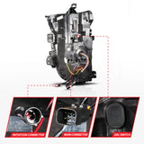 ANZO Z-Series 20-23 Chevy Silverado 2500/3500 Z-Series Full LED Proj Headlights Black - Pass. Side ANZO Headlights  AXOPROS