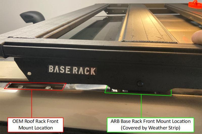 ARB Base Rack Mount Kit - Use w/ BASE Rack 1770030 ARB Shock Mounts & Camber Plates  AXOPROS