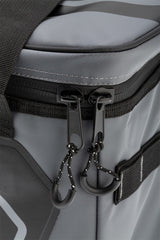 ARB Cooler Bag Charcoal w/ Red Highlights 15in L x 11in W x 9in H Holds 22 Cans ARB Tow Straps  AXOPROS